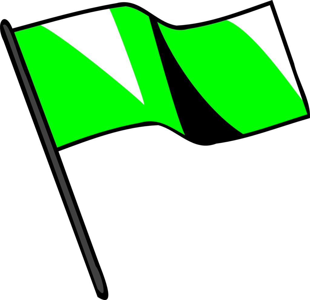 green flags